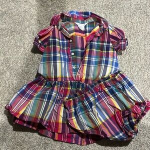 Girls Ralph Lauren Dress and bloomer set